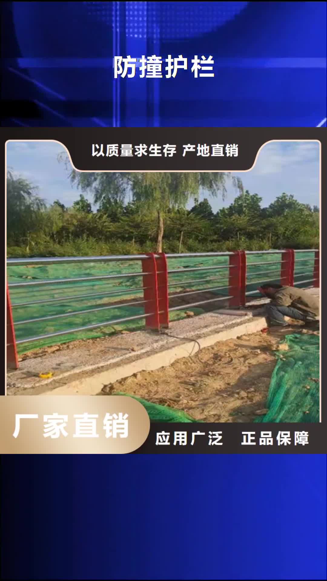 【鹤壁 防撞护栏-不锈钢复合管道路栏杆品质服务诚信为本】