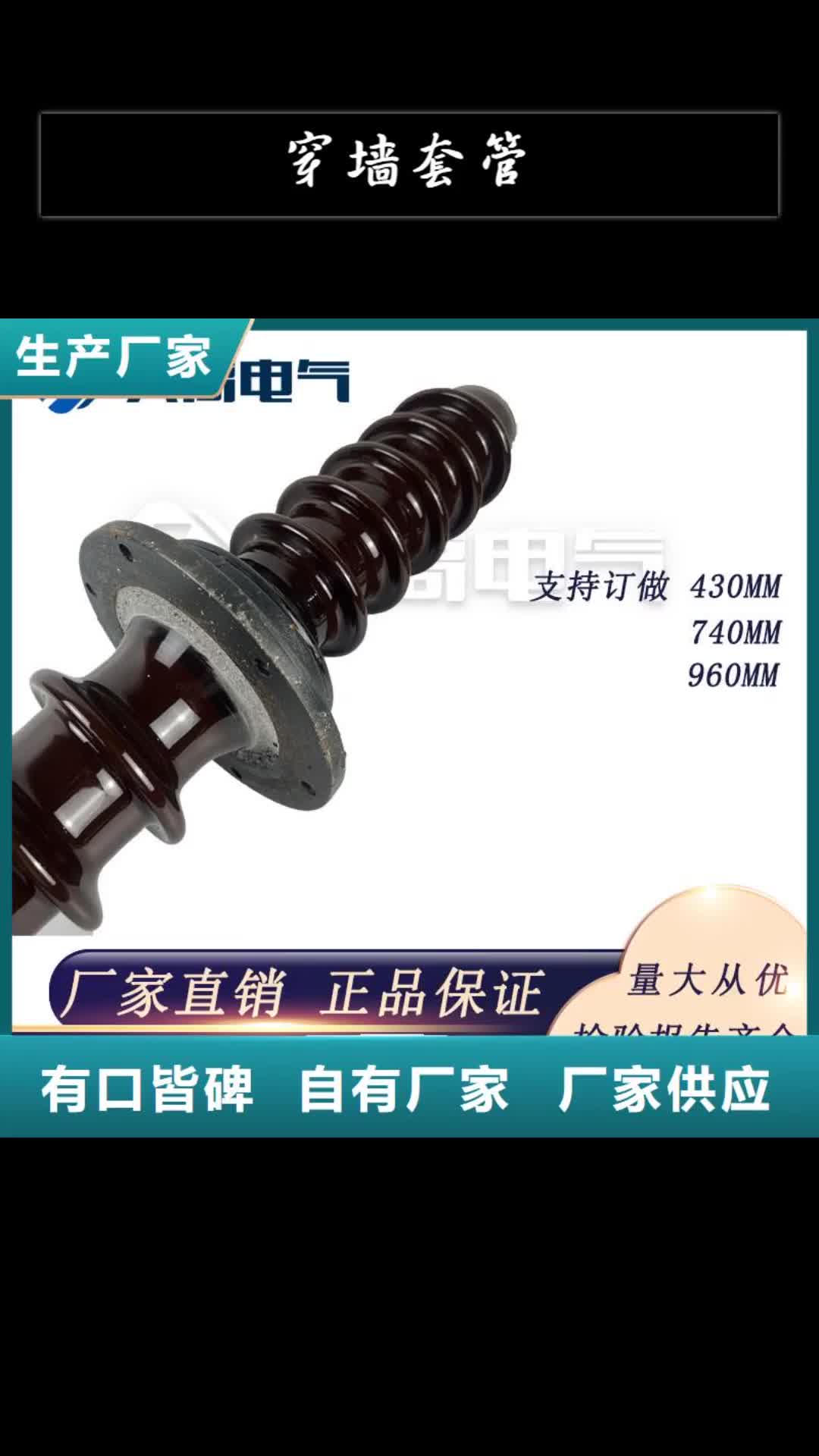 锦州穿墙套管绝缘子一手价格